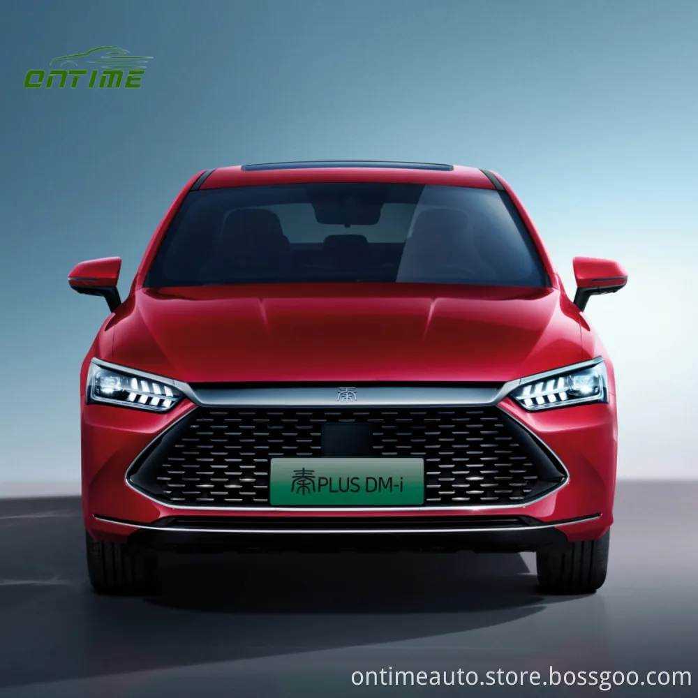 An Environmentally Friendly and Affordable New Energy Vehicle Made in China Qinplus Equipped with a 610 Kilometer Remote Real-Time Hybrid Family Sedan